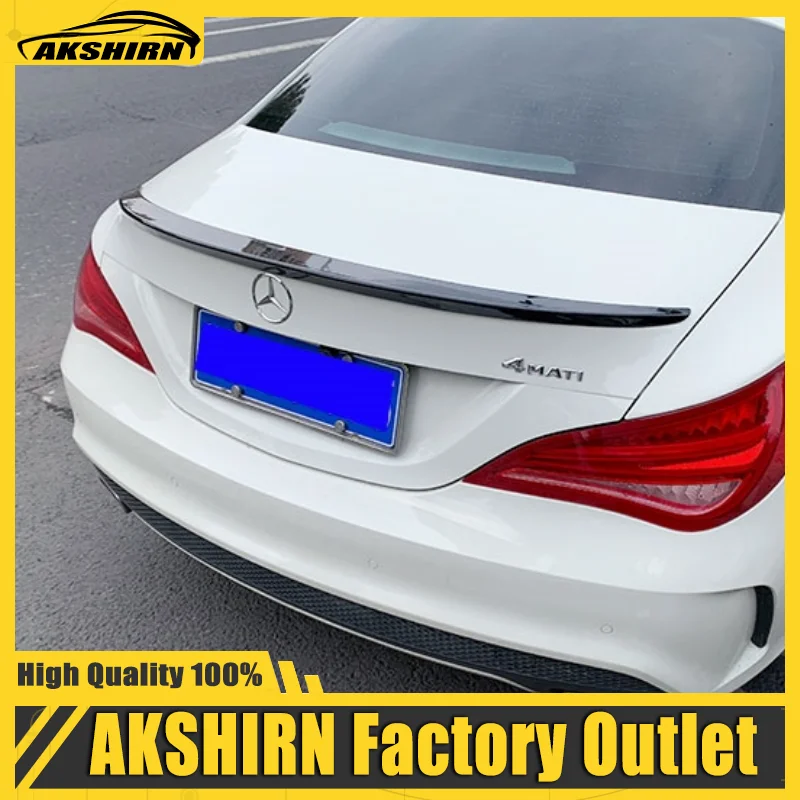 Спойлер для оформления заднего багажника из АБС-волокна CLA45 W117 C117 CLA 200 250 260 2013 2014