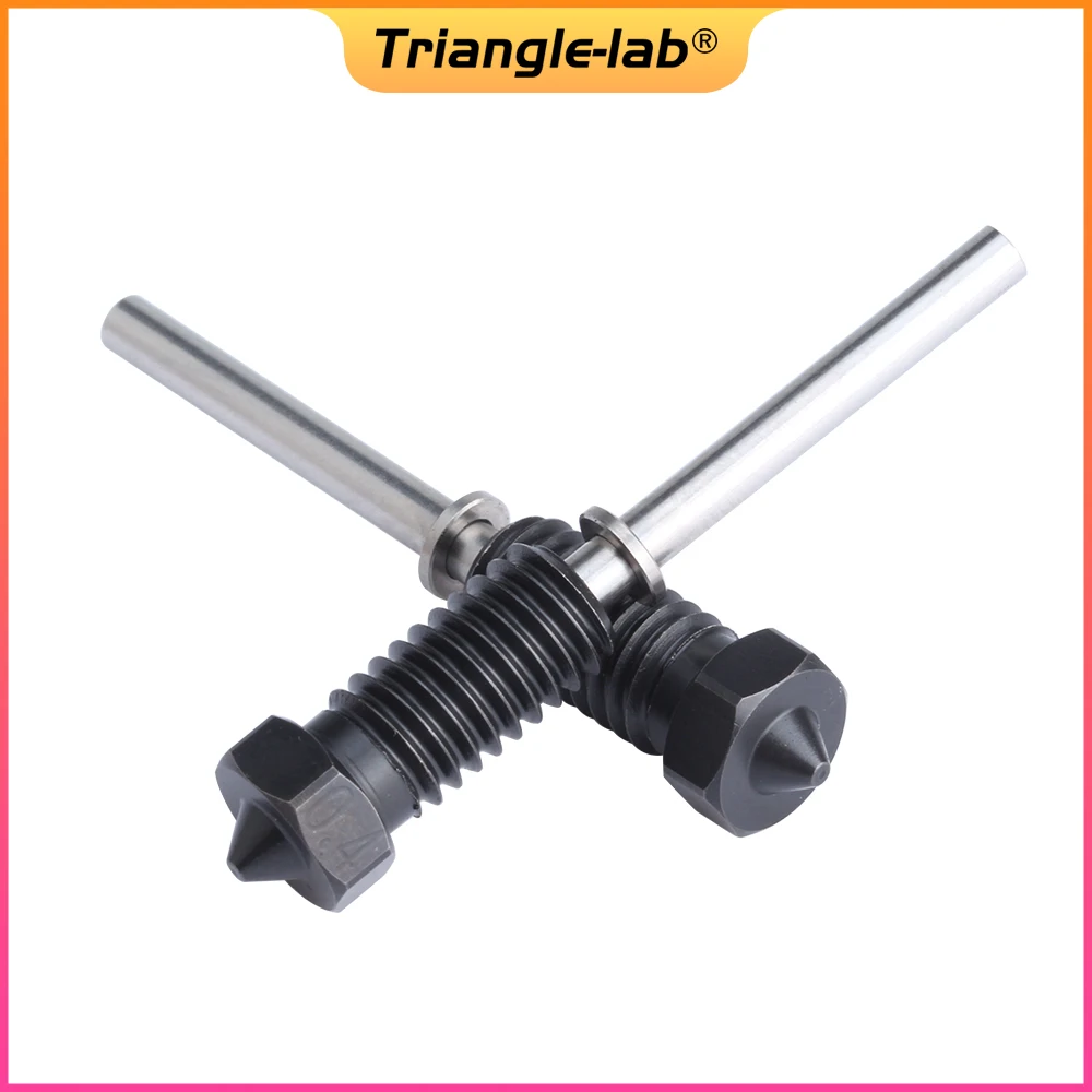 Trianglelab-endurecido Bocal de Aço Tun Tudo-em-um Compatível com Extrusora de Matriz Chc Tr6 Td6 Impressora 3d Hotend - Imagem 4