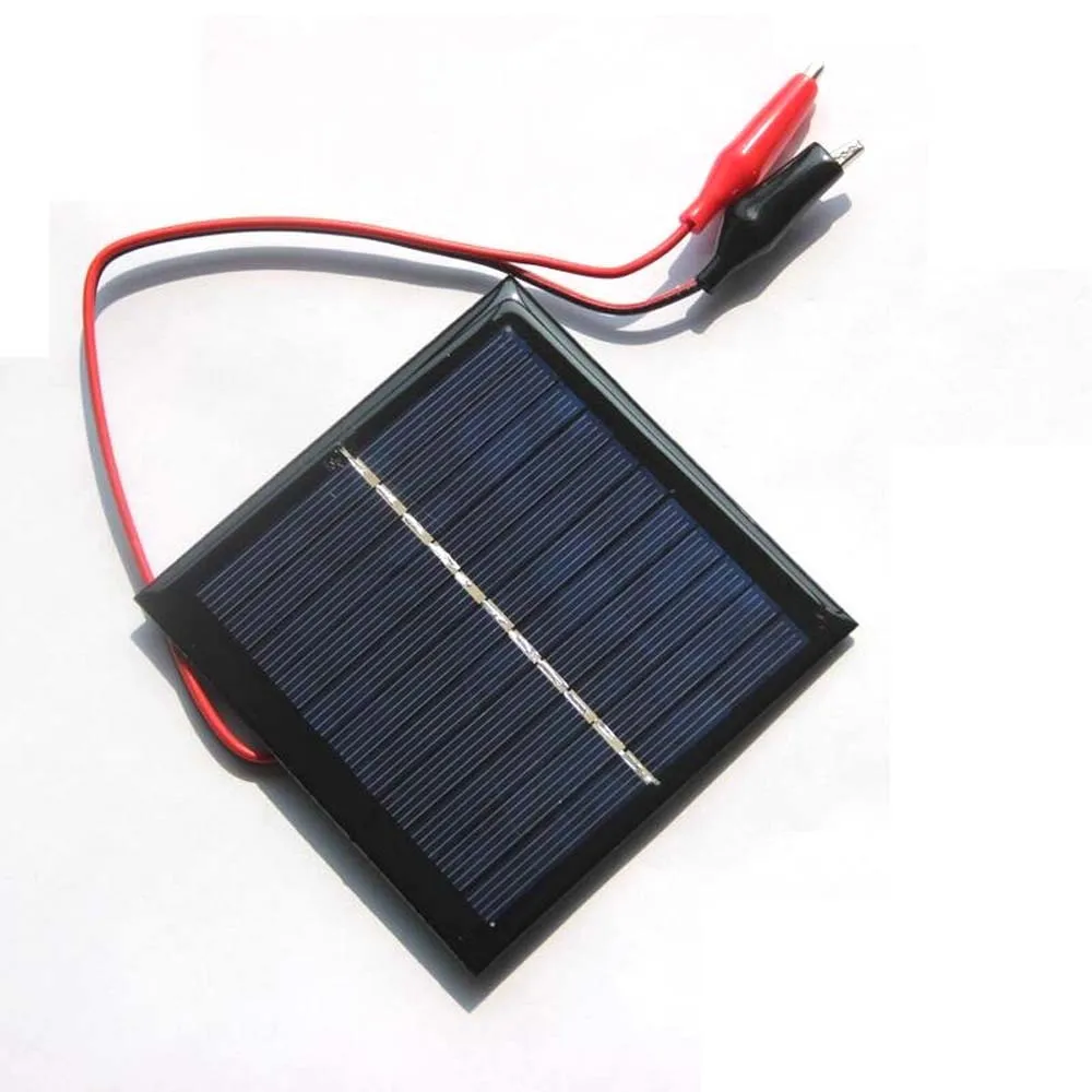 DIY 1w 5v 100ma Mini Small Solar Panel Module DIY Polysilicon Solar Epoxy Cell Charger For SMART MODEL Toy Car