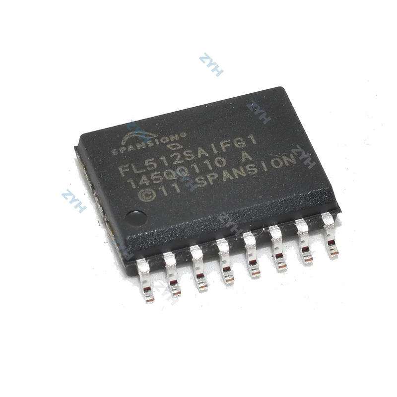

Абсолютно новые и оригинальные S25FL512SAGMFIG10 FL512SAIFG1 FLASH - NOR Memory IC 512Mbit SPI - Quad I/O 133 МГц 16-SOIC