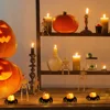 Halloween Decoration Pumpkin Lantern Ornament LED Electronic Candlelight Party Supplies Decoration Prop Spider Night Light 5