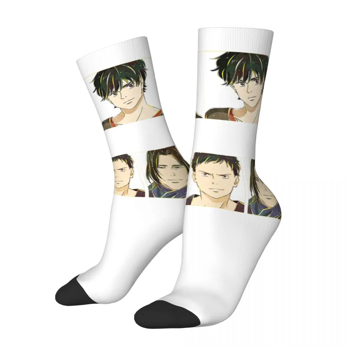 

Hip Hop Vintage Crazy Men's compression Socks Unisex Banana Harajuku Seamless Printed Funny Novelty Happy Crew Sock Boys Gift