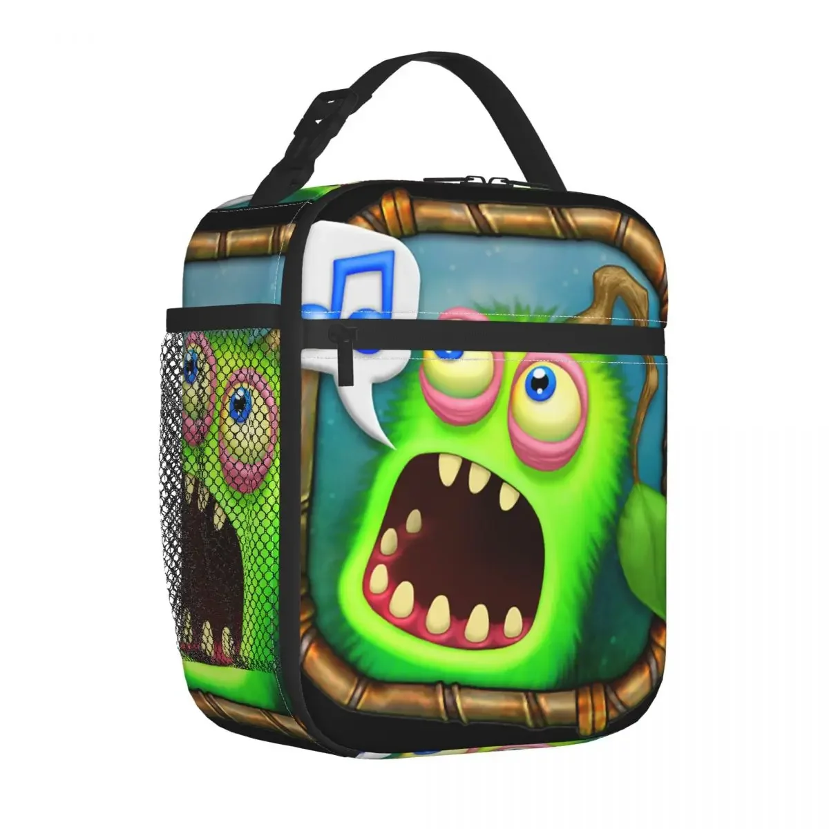 

Cute My Singing Monsters Insulated Lunch Bag Large Cartoon Meal Container Thermal Bag Tote Lunch Box School Picnic Food Handbags