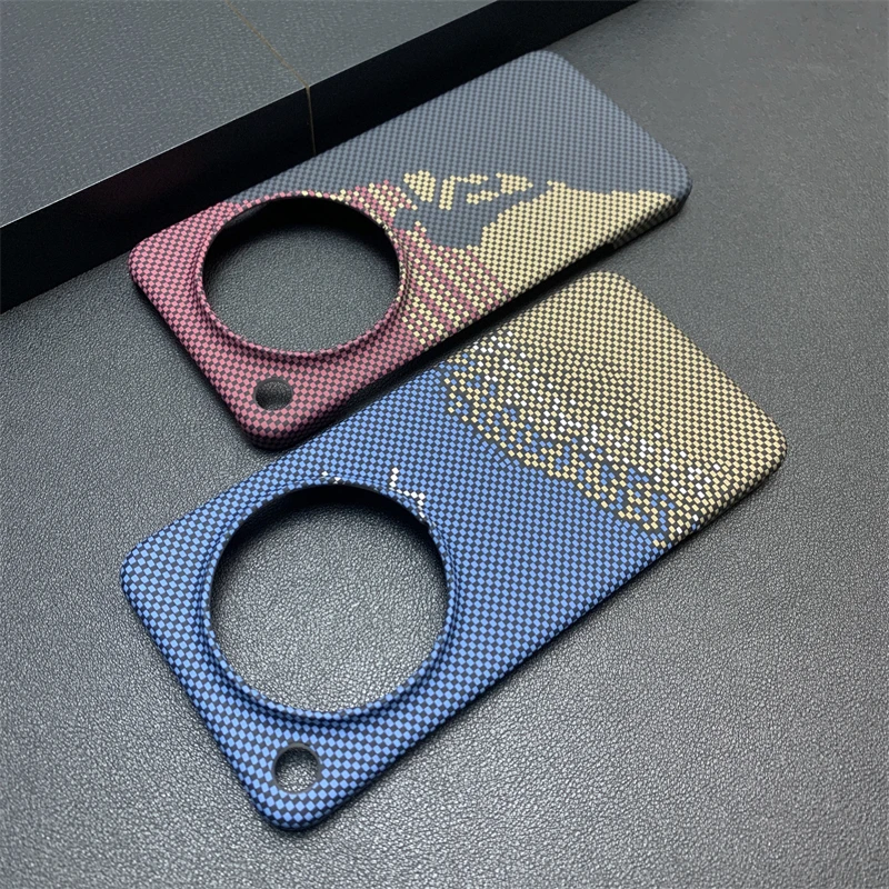 Ultra-Thin Carbon Fiber Pattern Protective Case - Stylish Skin Feel Design