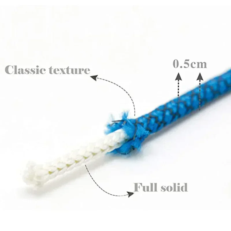 Shoe Laces 5mm Round Sport High Top Walking Hiking Boots Strings 700 Shoes Cords For Pants Women Bag Skirt