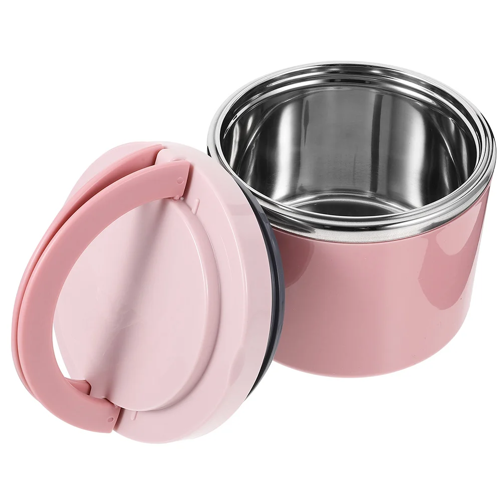 

Thermal Cups Breakfast Insulated With Tableware Cereal Leakproof Porridge Cartoon Insulation Container Soup Student
