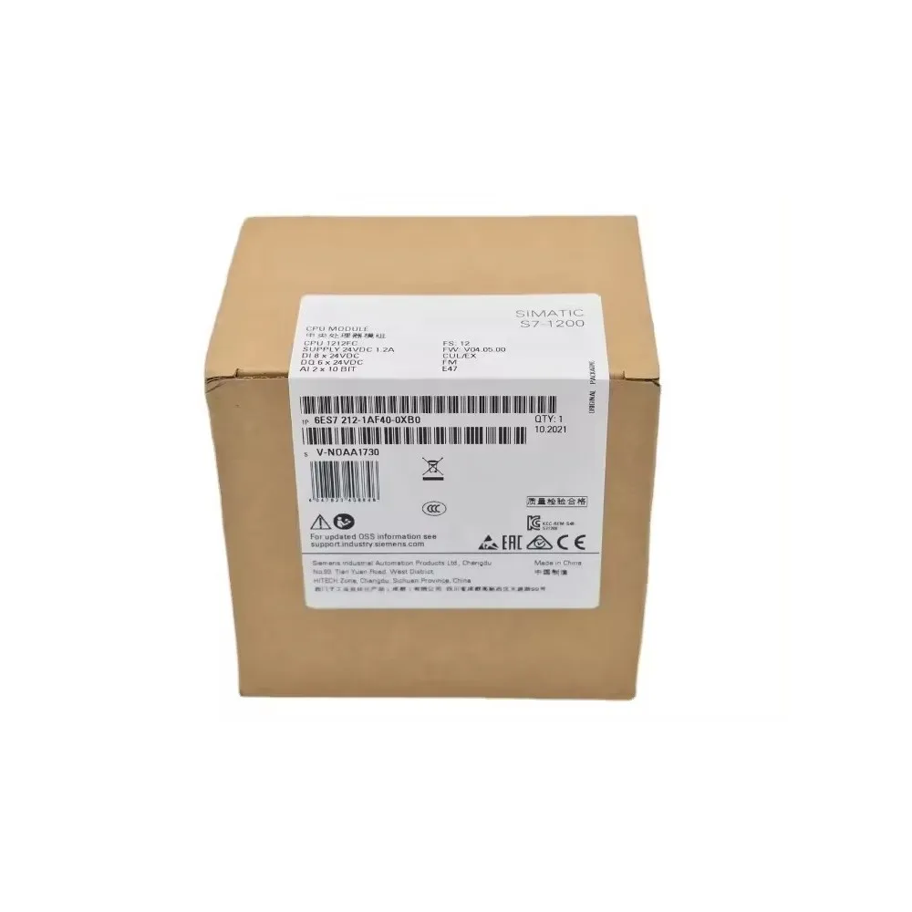 Nuovo Originale Per Modulo Plc Siemens 6Es7212-1Af40-0Xb0