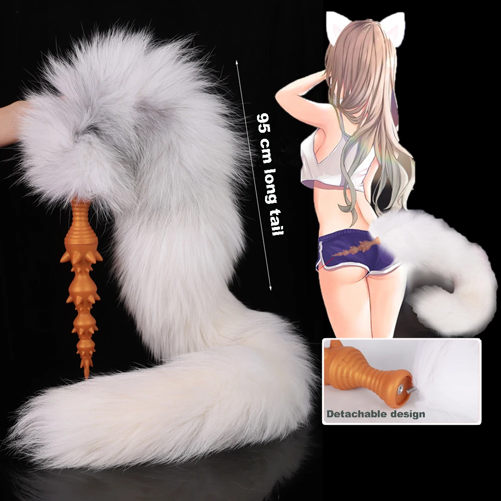Anal Sex Toys Fox Tail Butt Plug