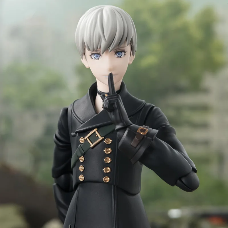 반다이 오리지널 박스 S.H.Figuarts Nier:Automata 2B 9S 모델 키트, 애니메이션 액션 피규어 완제품 모델, 어린이 장난감 선물