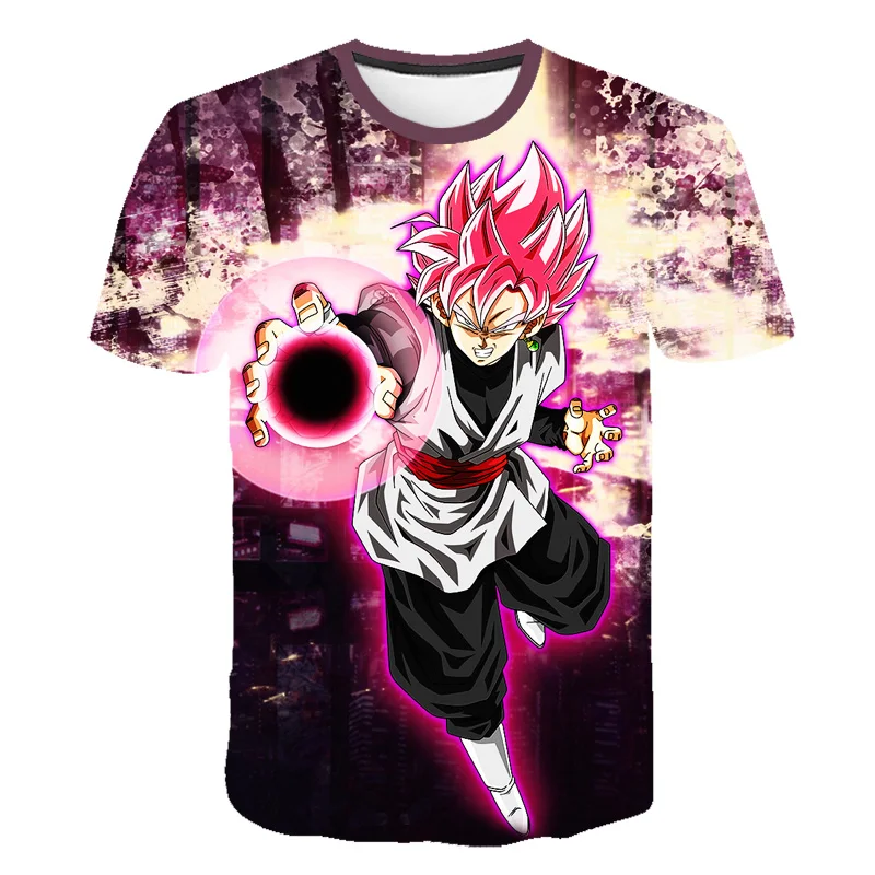 Children Dragon-Ball Z T-Shirt Children Boys Girls Kids Goku Print 3D TShirts Child Baby Tops Clothing Harajuku TShirt Clothes t-shirt for kid girl