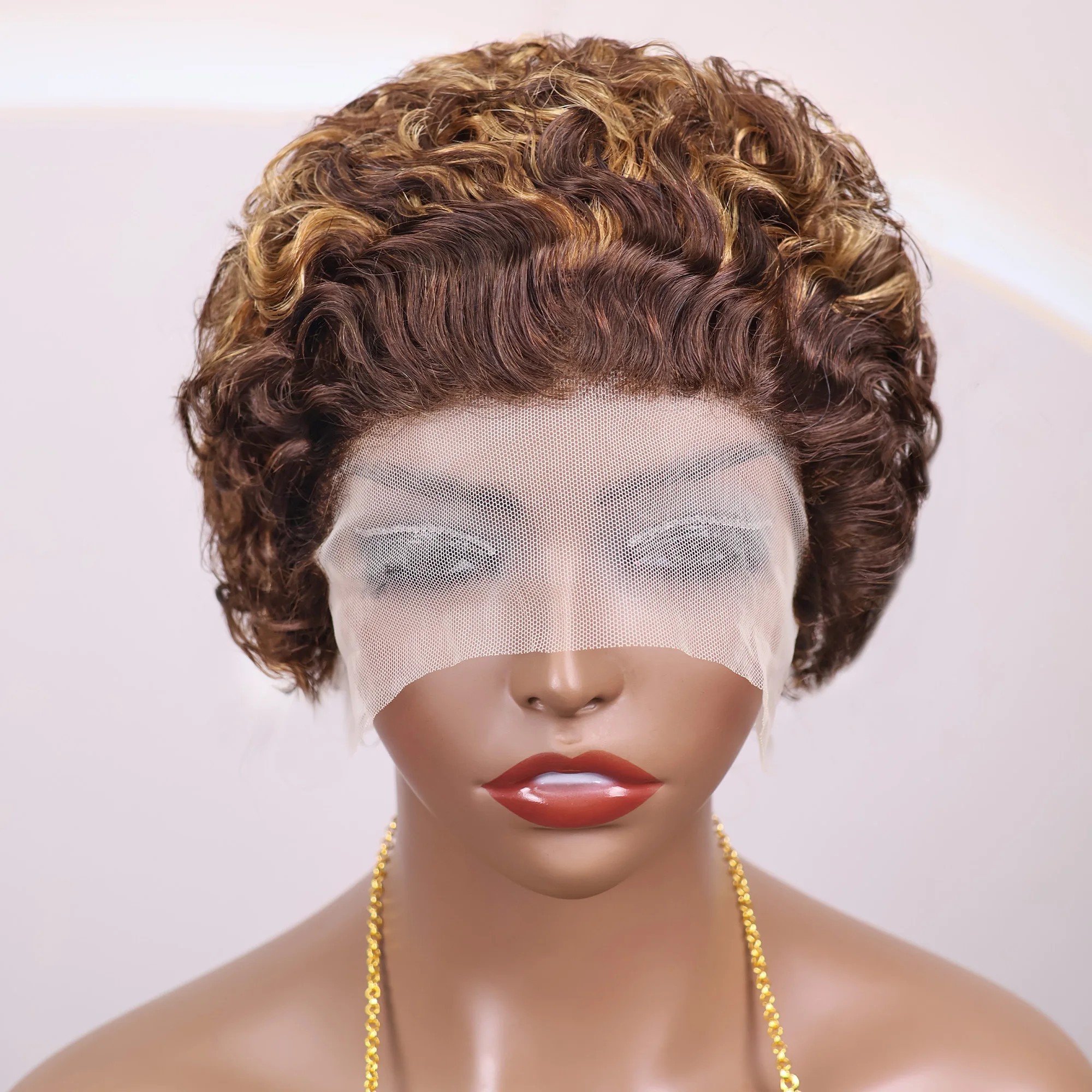 Luxexuan Curly Hair Wig 3
