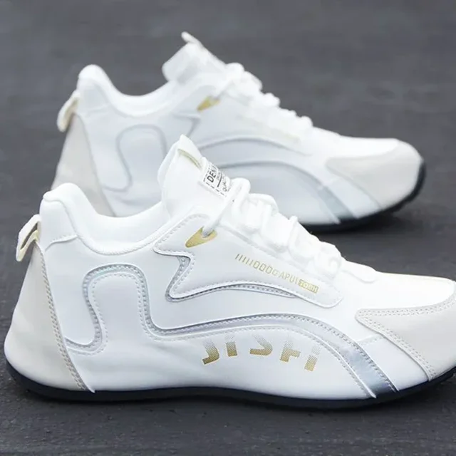 Baskets imperméables en cuir PU pour hommes, chaussures de sport décontractées, légères, respirantes, plates, antidérapantes, Tenis Zapatillas Hombre 4