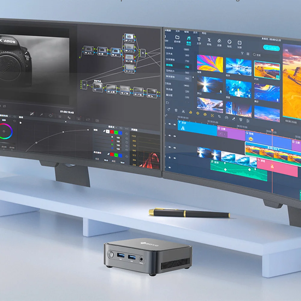 SOYO Mini PC M4 PLUS2, Intel N150 8GB 16GB RAM 256GB 512GB SSD Windows 11 Pro Mini Desktop Computer for Home Business Gaming - Image 5