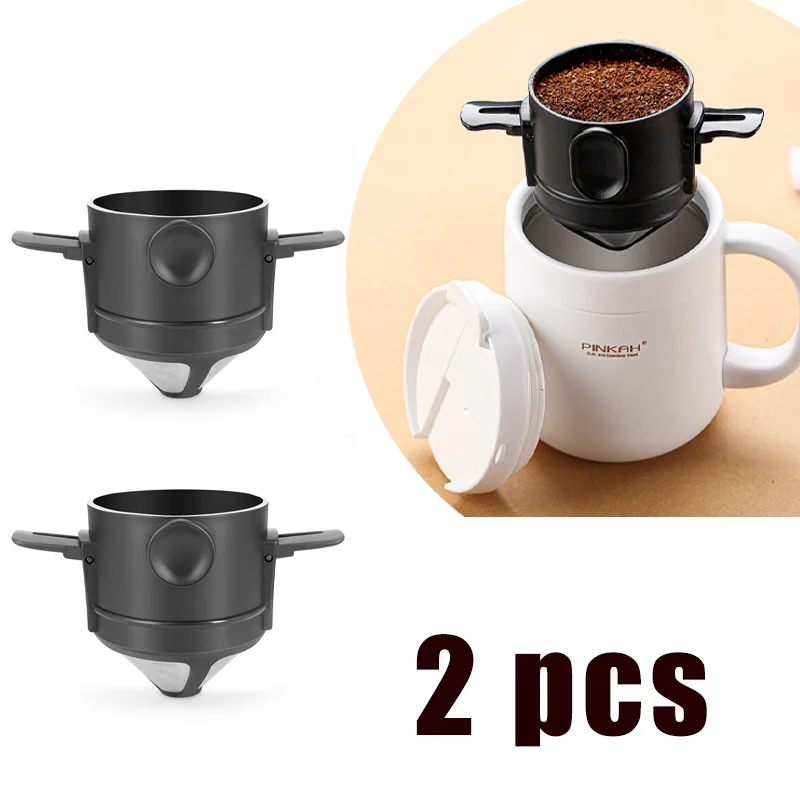 Portable Coffee Filter Stainless Steel Cup Stainless Steel Filter