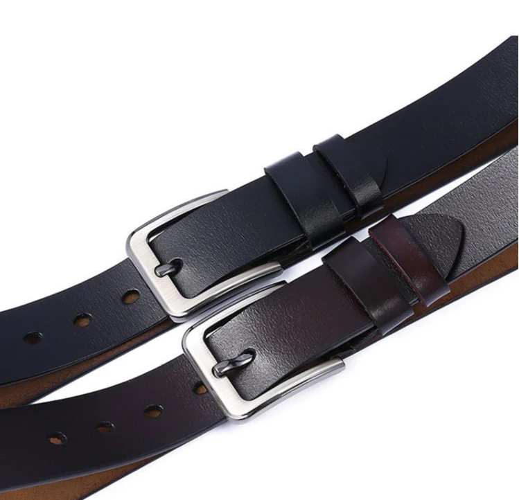 Men's Extra Long Belt 170 160 150 140cm, Original Genuine Leather Belt, Cowhide Alloy Pin Buckle, Casual Trousers Pants Belt