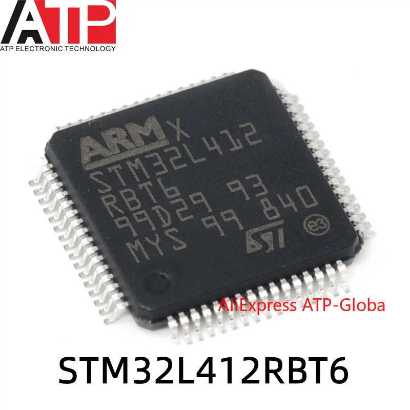 

10 шт. STM32L412RBT6 LQFP-64 STM32L412 STM32L412RBT6 оригинальный запас интегральных микросхем