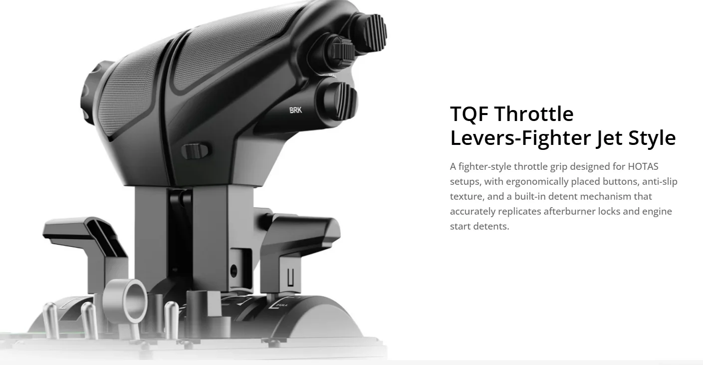 - MTQ Throttle Quadrant | Modular Boeing/Airbus/Fighter Levers with Quad-Axis &