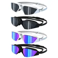 UV Protection Swimming Goggles Clear Vision Waterproof Swim Glasses UV Protection Adjustable Swim Goggles For Men & Women Adults 1