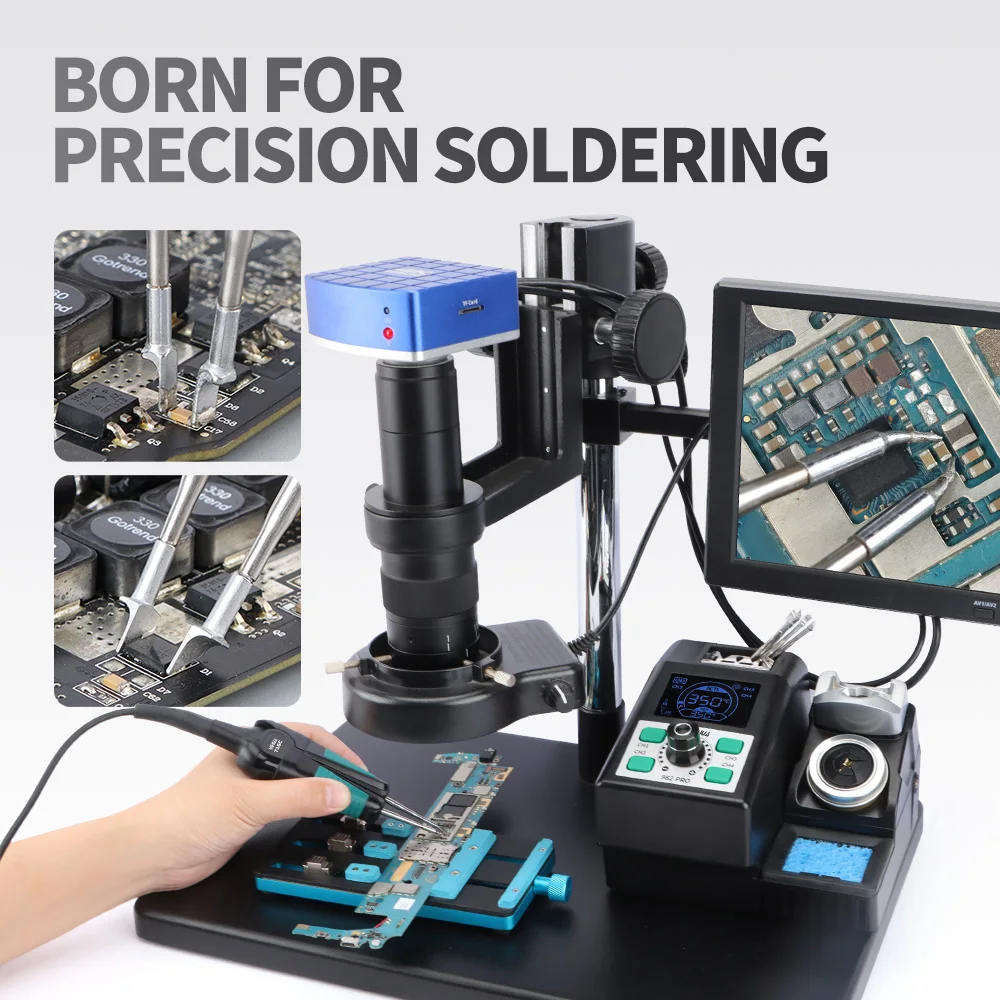 YIHUA 982 Pro 80w Precision Soldering Tweezers Station Micro