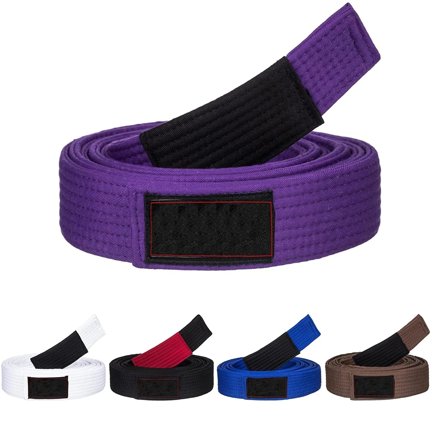Cinturones brasileños Jiu Jitsu BJJ de 315cm para adultos, A0, A1, A2, A3, A4, negro, marrón, Morado, Azul, Blanco, nombre bordado gratis|Productos de culturismo y otros deportes| - AliExpress