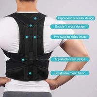 Back Posture Corrector brace Shoulder Support Belt Upper and Lower Back Pain Relief Improve Spine Clavicle Brace Posture Vest 2