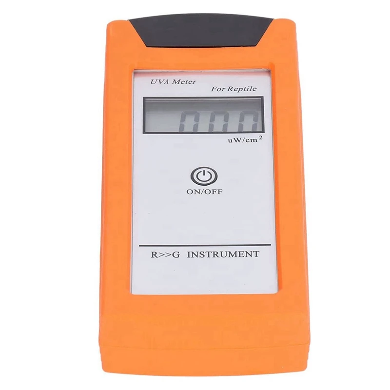 

HOT SALE Reptile UV Index Meter, 0‑1999 Μw/Cm² UV Strength Tester 3.5-Bit LCD UVA Solar Lamp For Crawler Lamp UVA Daily Detectio