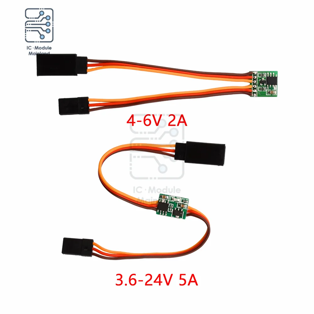 Universal 4-6V/3.6-24V Servo Inverter Signal Inverter for Air Model Drone Robot Control Boards