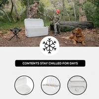 Portable Cooler Box Igloo Polar 120 Qt. Cooler Camping Camp Cooking Supplies Hiking Sports Entertainment 3