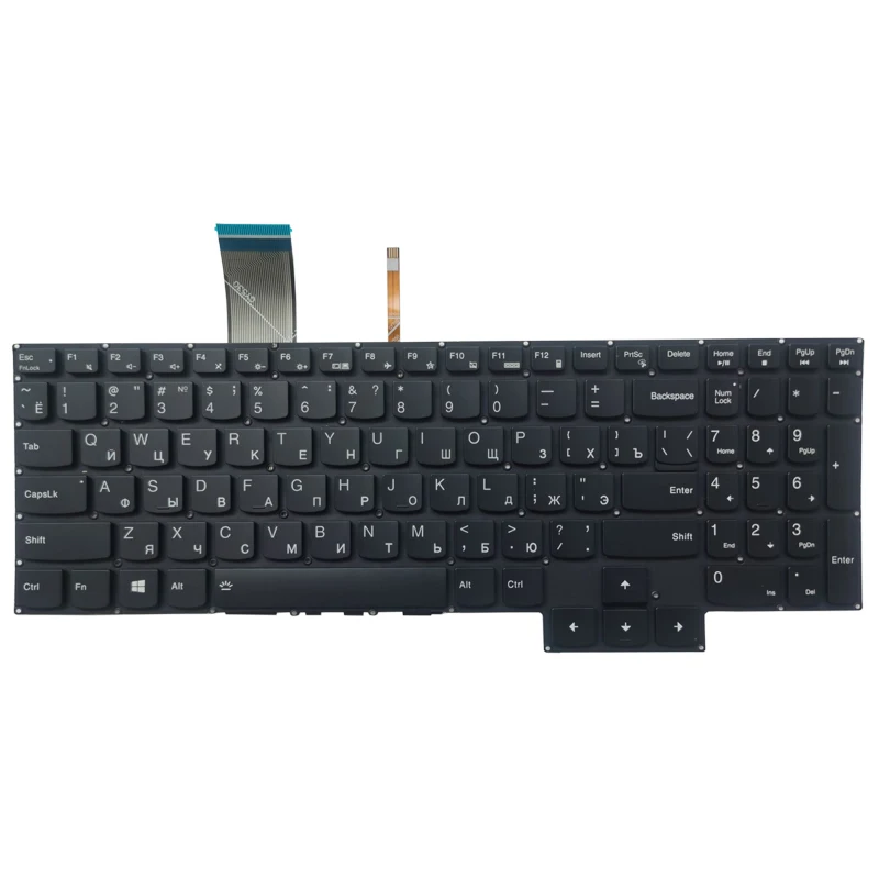 New ru Russo Teclado do Portátil para Lenovo Legião 517imh05h 17imh05 17arh05h 5p 5-15arh05 15arh05h 15imh05 15imh05h 15ach6h - Imagem 4