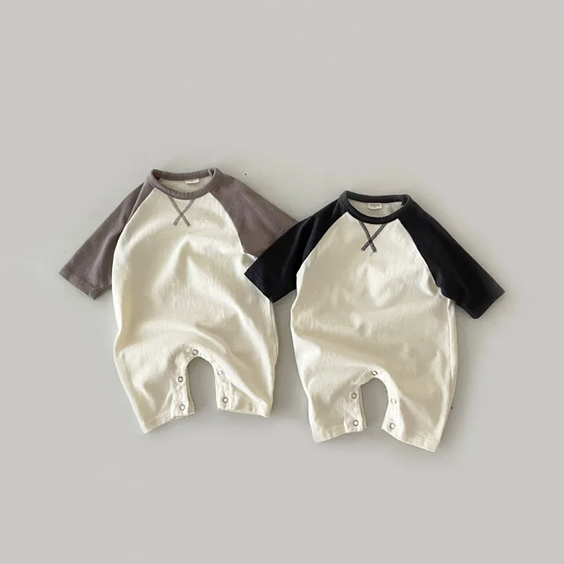 Baby Bodysuits for boy Comfortable Infant Cotton Romper Baby Boy Loose Casual Jumpsuit Newborn Long Sleeve Romper Toddler Girl Sleep Clothes best baby bodysuits