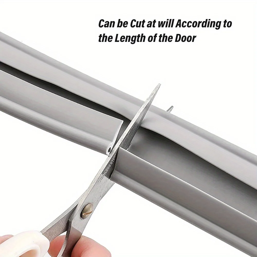 96cm Door Seal Strips Bottom Noise Under Door Waterproof Sealing Strips House Accessories Sound Proof Weatherstrip Under Doors