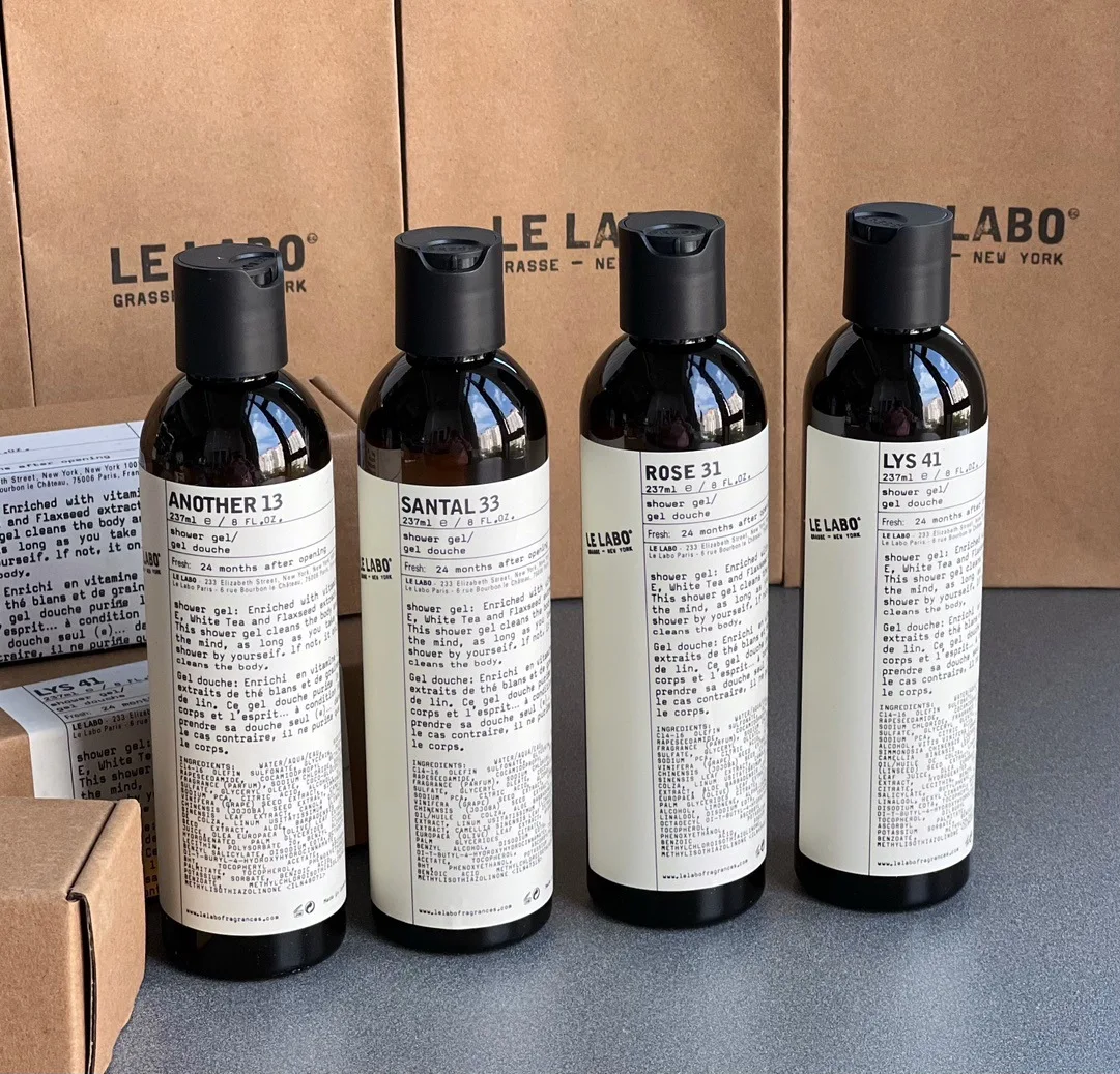 

LE LABO Perfumed body Wash gel 237ml 31 ROSE 13 ANOTHER 41 LYS 33 SANTAL gift box set