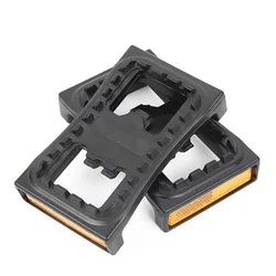 Universal MTB Flat Pedal Adapter for Clipless Mountain Bikes (Black)