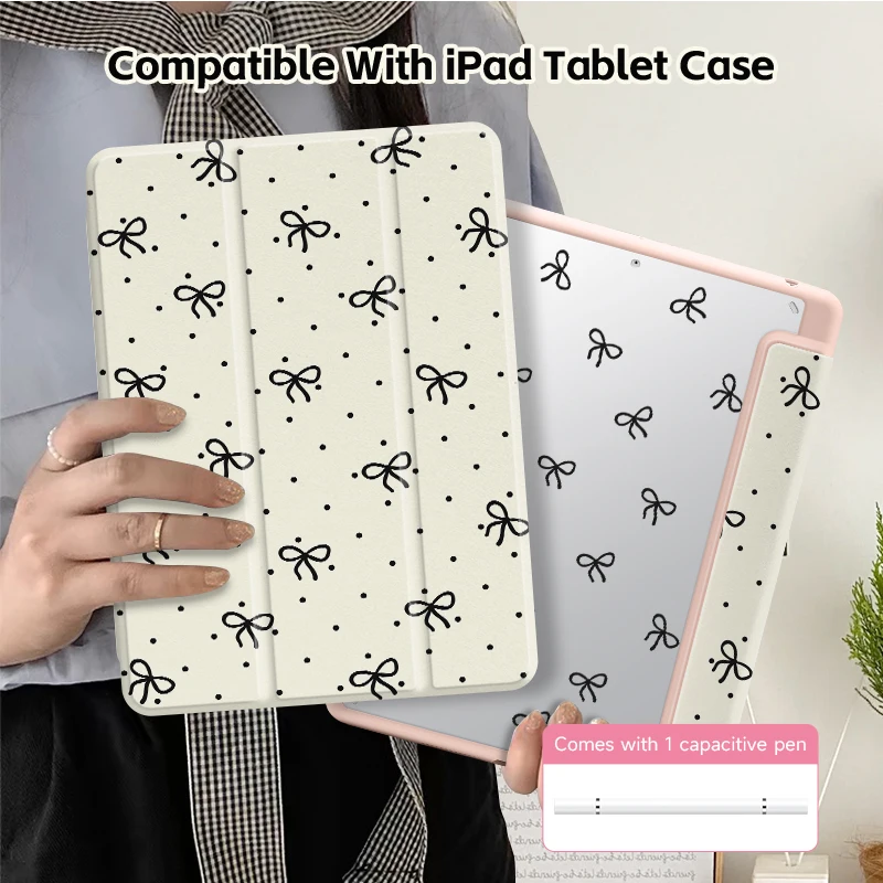 Deluxe Tablet Case with Sleep-Wake Feature and Pen Slot, Double-Sided Printing