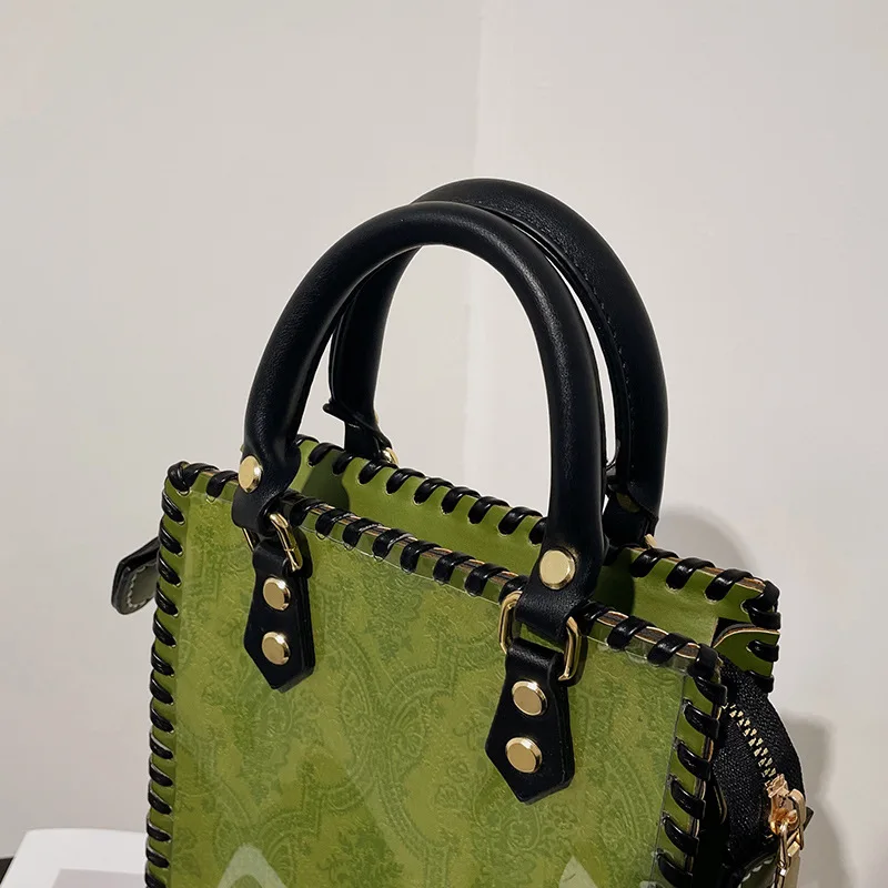 1Set Customized Portable Tote Paper Bag Handmade Bag Accessories for DIY Women Handbags Shoulder Bags 22*16*8cm
