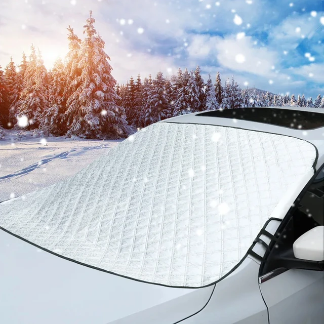 Car Windshield Snow Shield For Truck SUV Van Car Sun Shade Cover