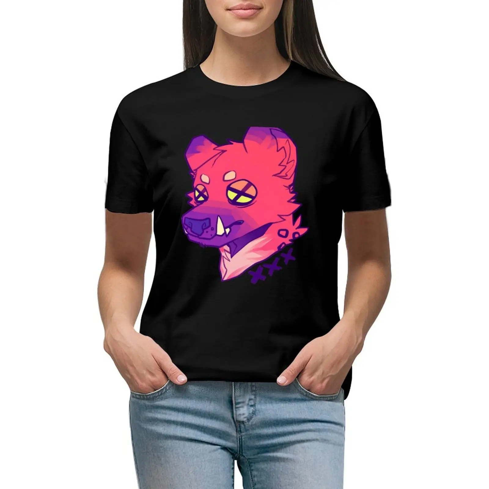

triple xxx T-Shirt customs korean fashion summer top summer tops tight shirts for Women
