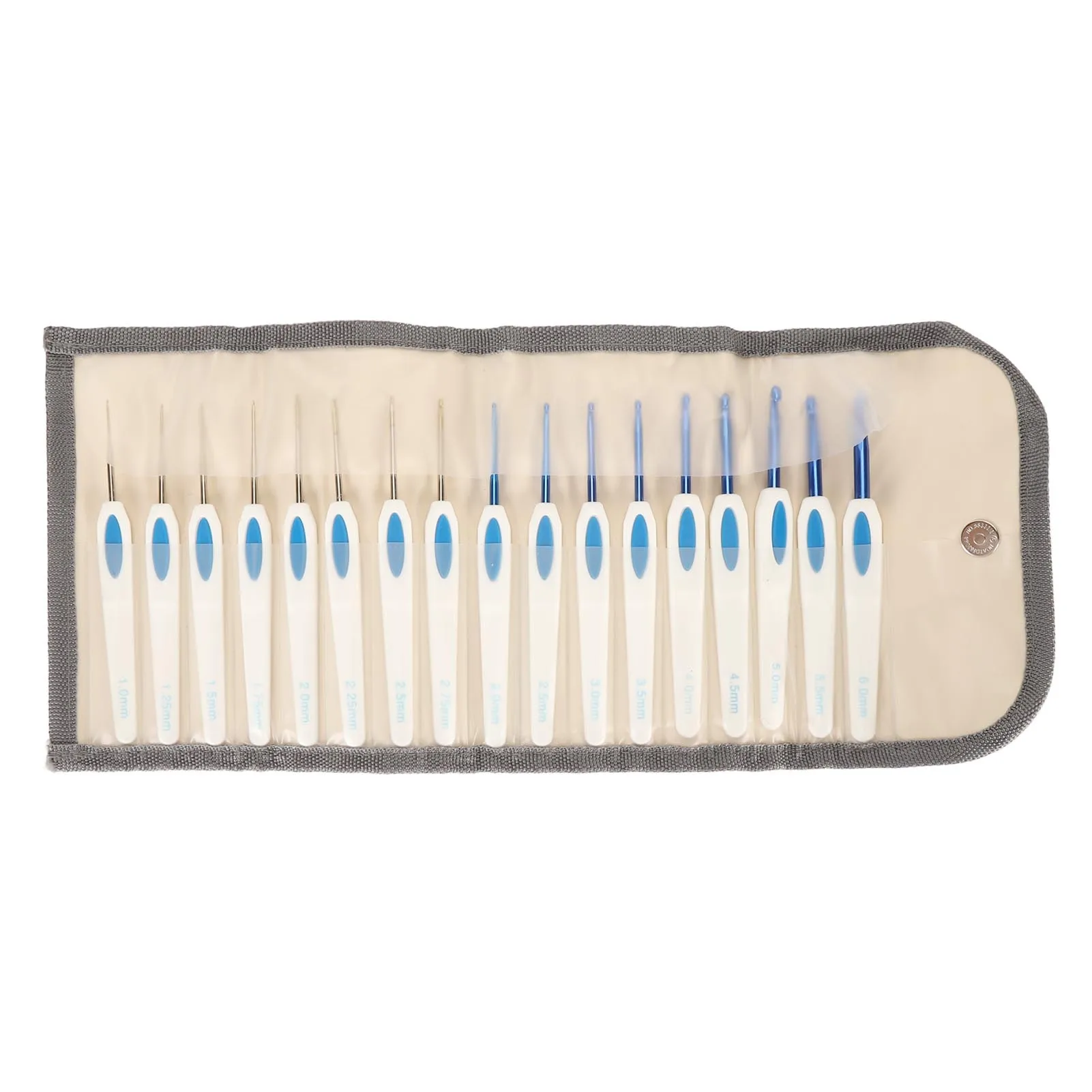 

Набор спиц для вязания крючком, практичные инструменты из алюминия для снятия стресса, для рук с артритом