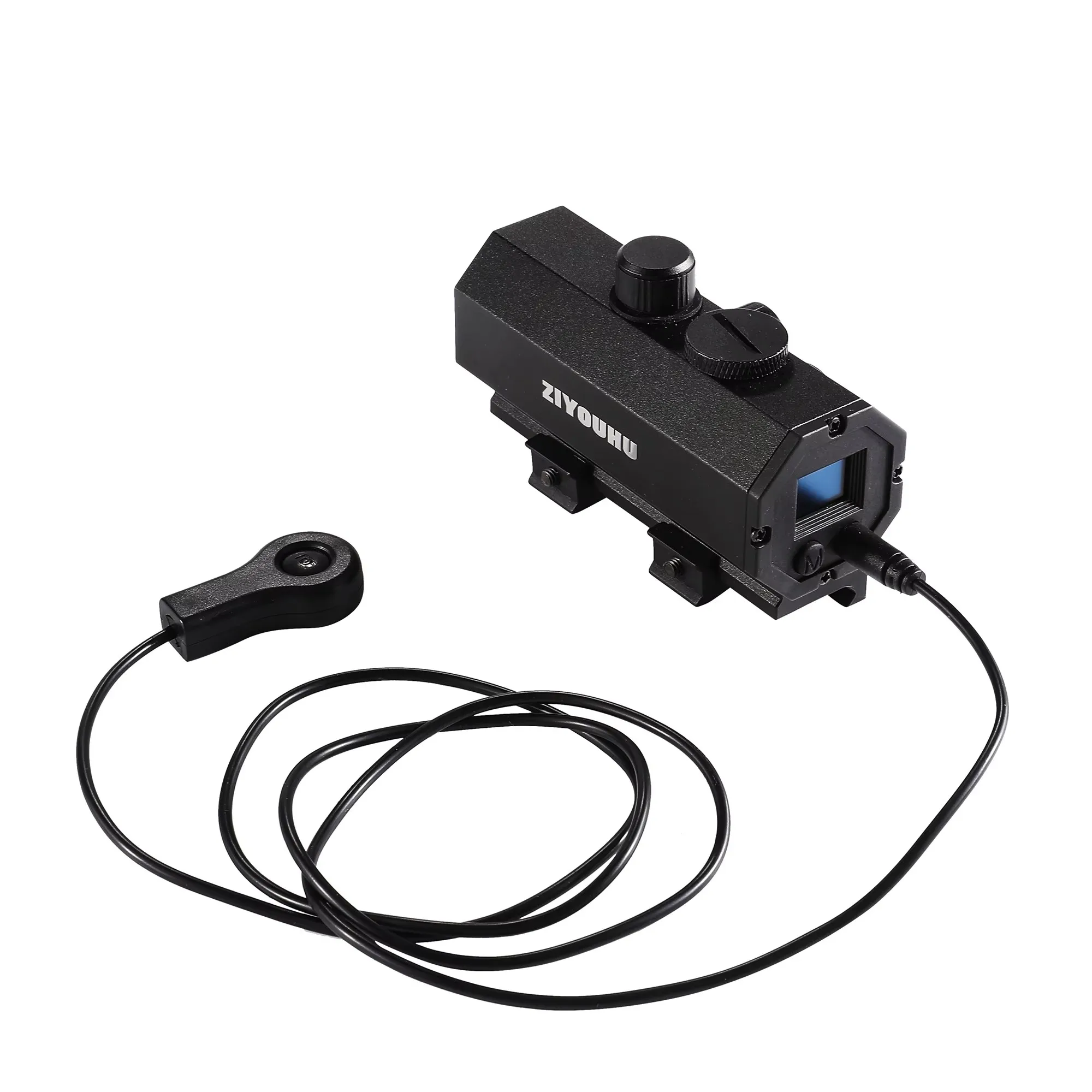 Mini Plug-in Laser Rangefinder Distance Measurement Multi-Mode Ranging for Outdoor Hunting Shockproof Mountable Measurer Device