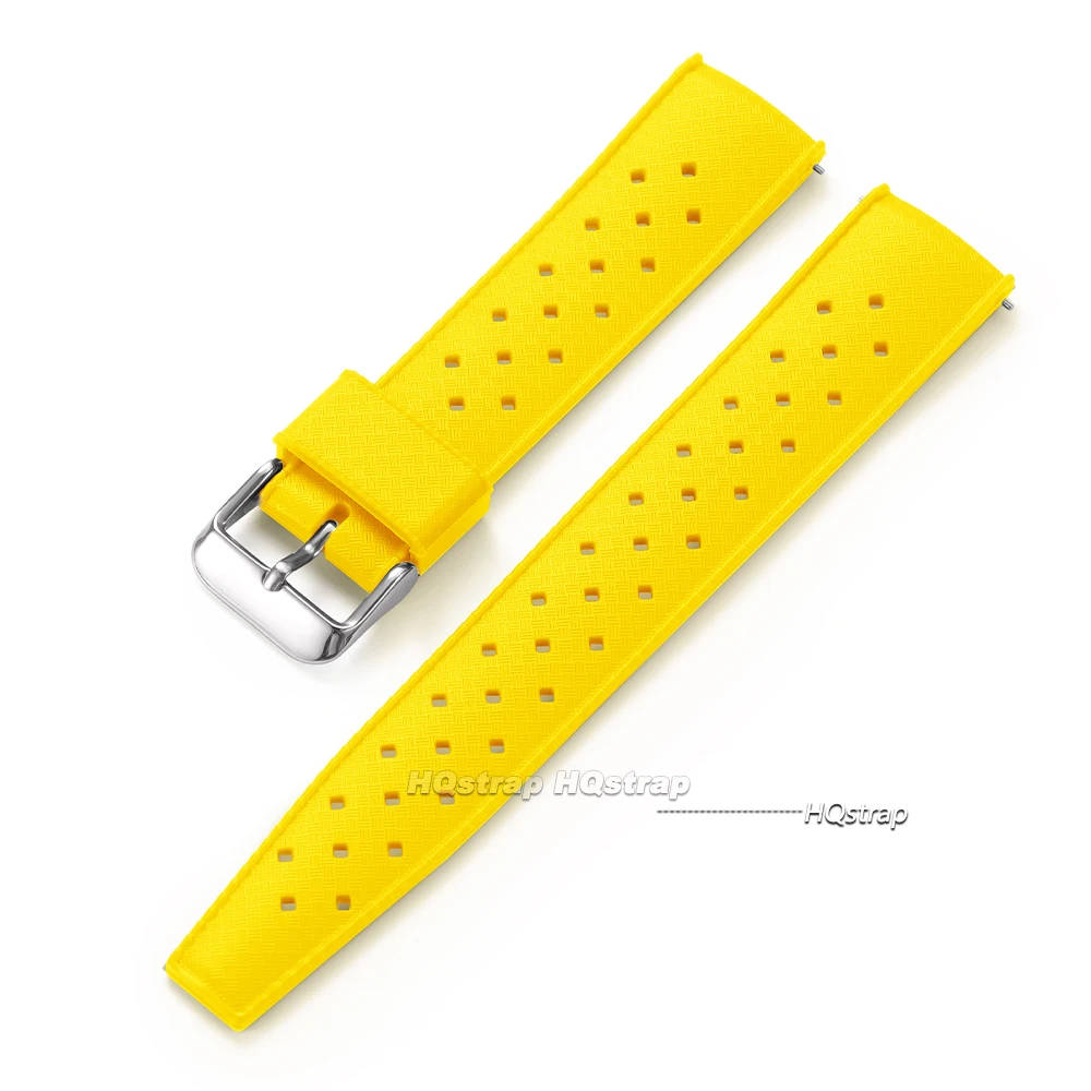 Tropical Waterproof Silicone Quick Release Watch Strap - Universal Wristband