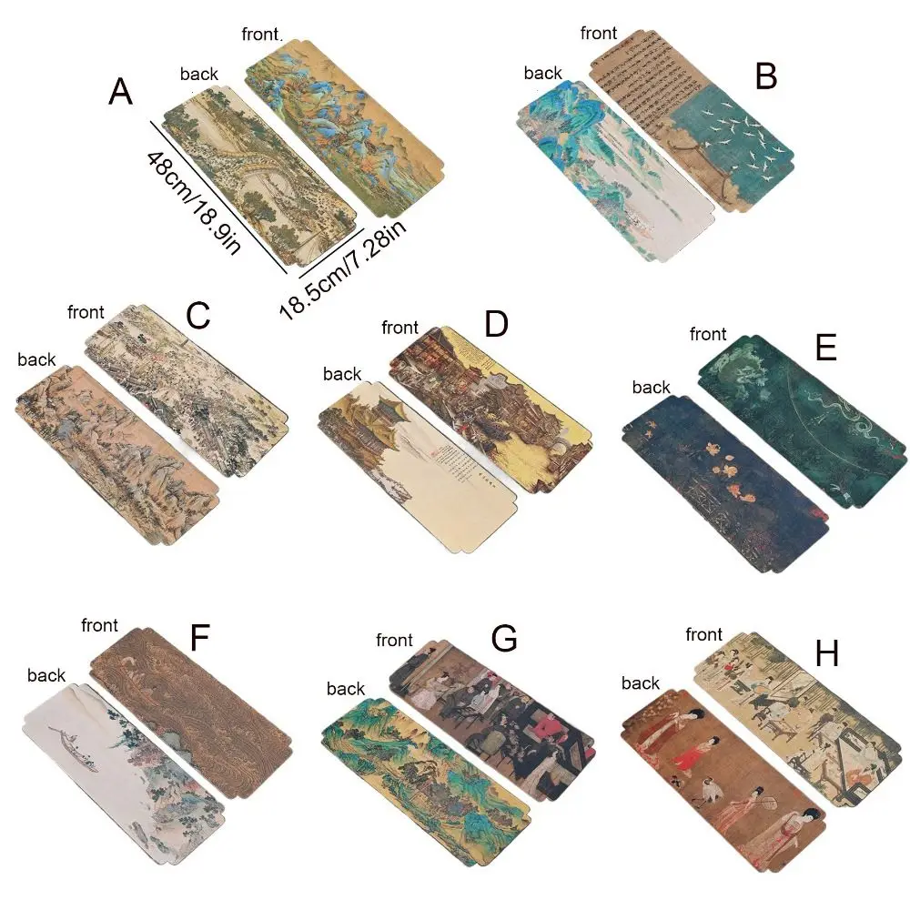 Tea Set Chinese Style Chinese Tea Towel Dishcloth Ancient Painting Waterproof Tea Cushion Cloth Double-sided Mat Table