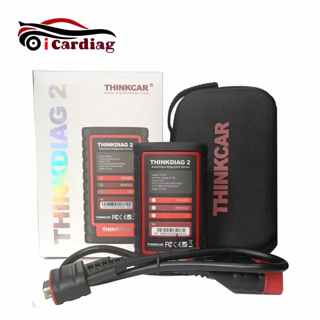 Thinkcar Thinkdiag 2 All System Full Software Free Obd2 Diagnostictool Canfd  Protocol 15 Reset Active Test Ecu Coding Scanner - Code Readers & Scan Tools  - AliExpress