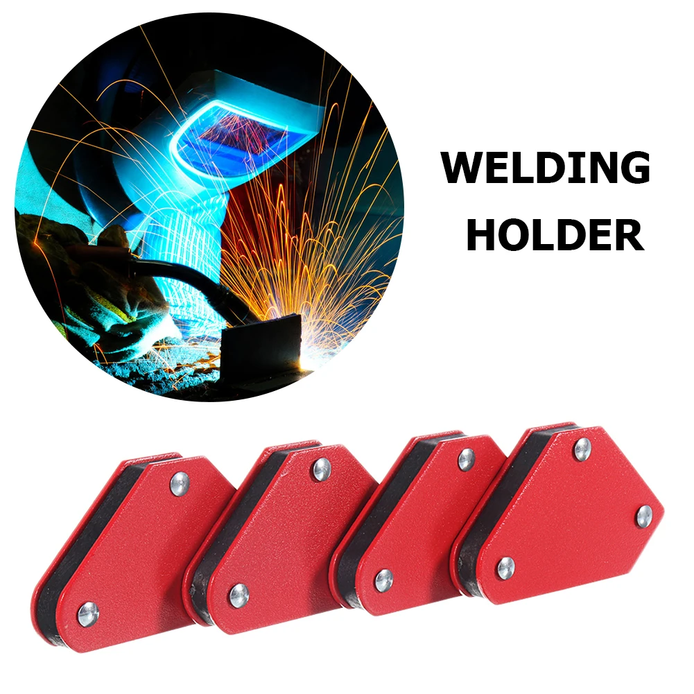 Magnetic Welding Holders Magnetic Welding Fixer 4pcs Magnetic Welding Holders Multi-angle Solder Metal Weld Fixer Locator Welding Magnet Net Soudure Angle Soldering Locator