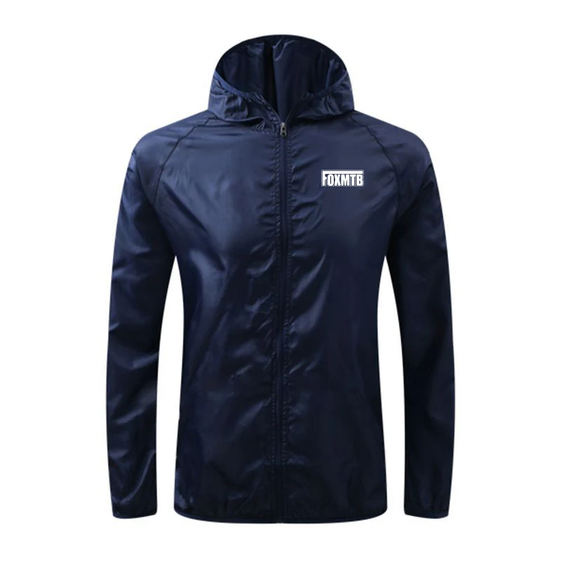 Waterproof Motorcycle Windbreaker FOXMTB Men Downhill Cycling Jacket Mtb Breathable Bicycle Clothing Road Mountain Bike Raincoat