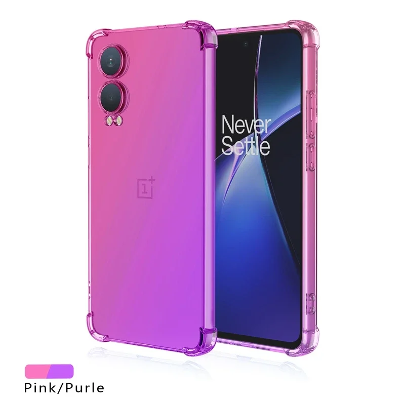 Gradient Airbag Shockproof TPU Protective Phone Cover