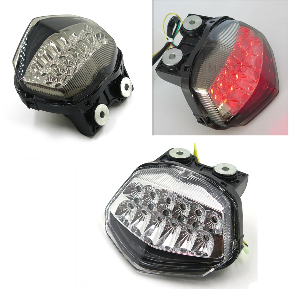 

Led Tail Brake Light W/Turn Signal for Kawasaki Ninja 250R Ex250 2008-2012 Clear Lens Aftermarket Free Shipping Motorcycle Part