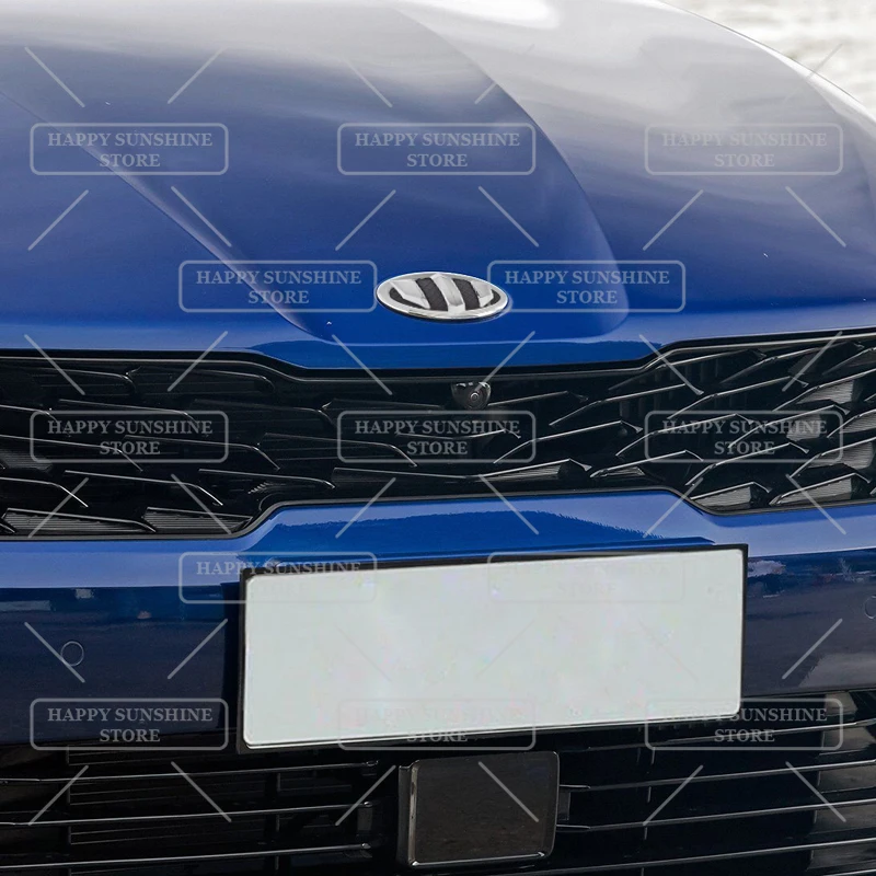Ceed Sonata Sportage Sorento Tucson Stinger ABS 자동차 배지 전면 엠블럼 휠 허브 스티커 스티어링 휠 뒷 트렁크 스티커