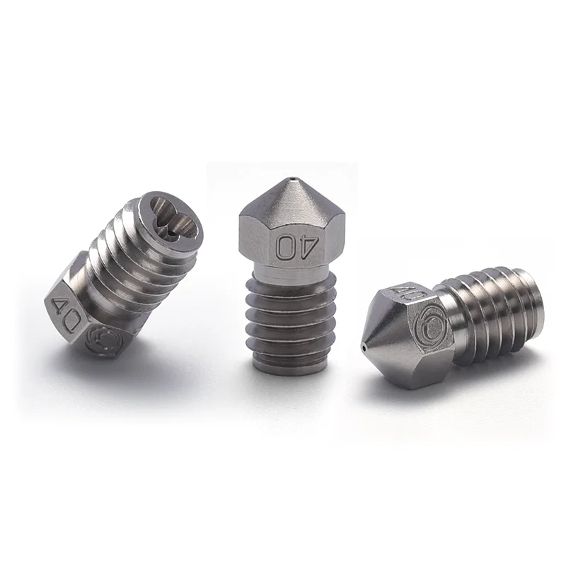 Bondtech Cht Mos Bico de Latão Revestido 0.4 mm para 1.75 Filamento E3d v5 v6 Bloco Prusa i3 Reprap m6 Mosquito 3d Hotend de Alta Qualidade - Imagem 4