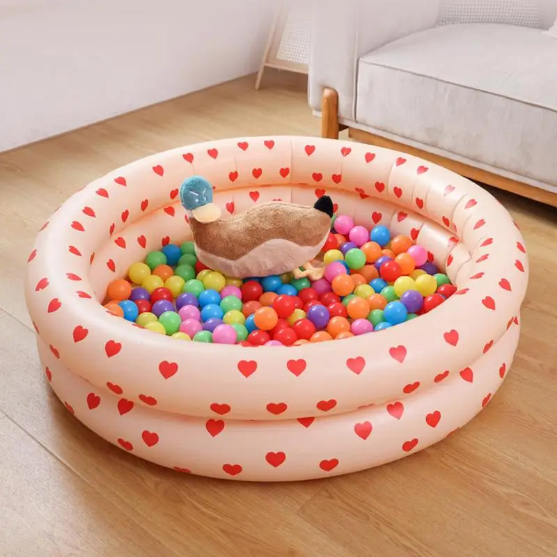 87/114/143CM Baby Inflatable Swimming Pool Toys Outdoor Paddling Pool Infant Round Children Room Bath Swimming Ring