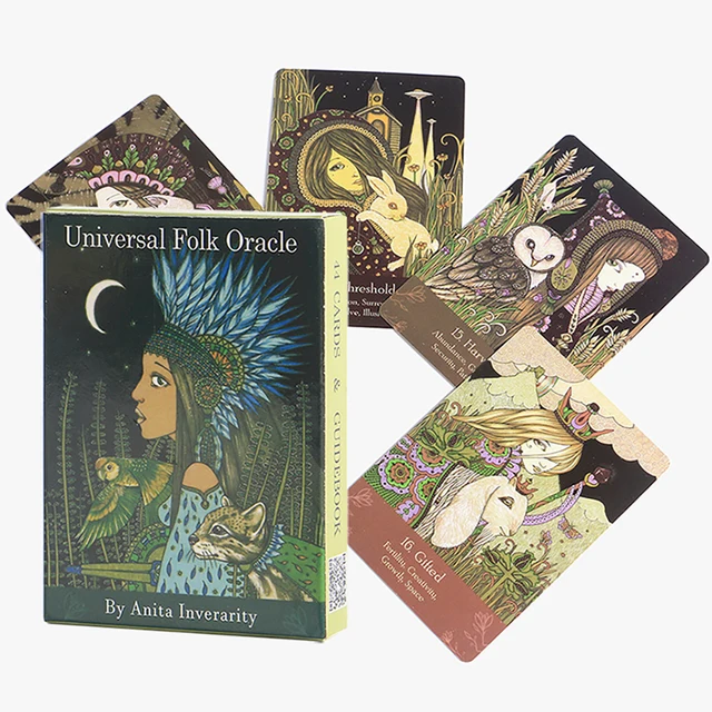 New Mysterious Tarot Card English BoardMultiplayer Party Activities  Game Divination Gifts Family Gathering Essential Card Game Universal Folk